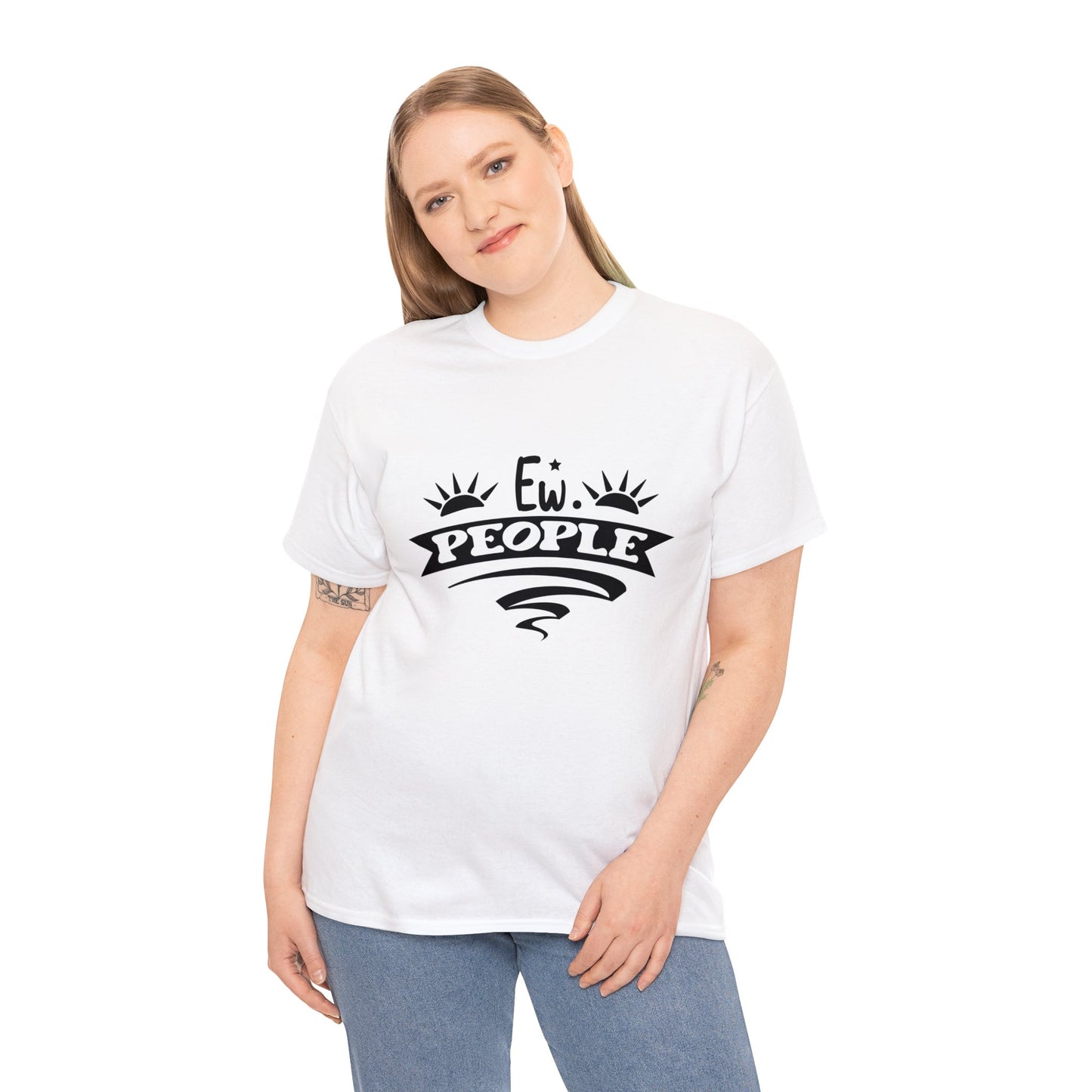 Unisex Heavy Cotton Tee Adult/Teen Activewear Comes In Various Colors