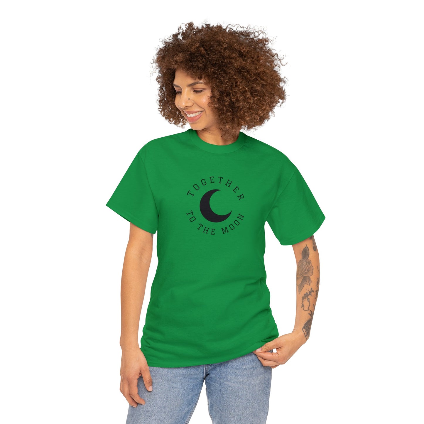 Unisex Heavy Cotton Tee Adult/Teen Activewear Shirt Comes In Many Colors