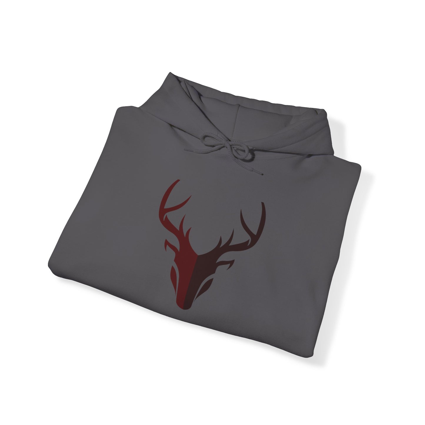 Unisex Heavy Blend™ Hooded Sweatshirt Adult Activewear Deer Head