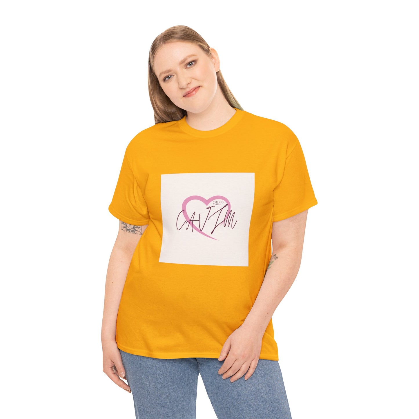 Unisex Heavy Cotton Tee Adult/Teen Activewear Shirt Comes In Many Colors