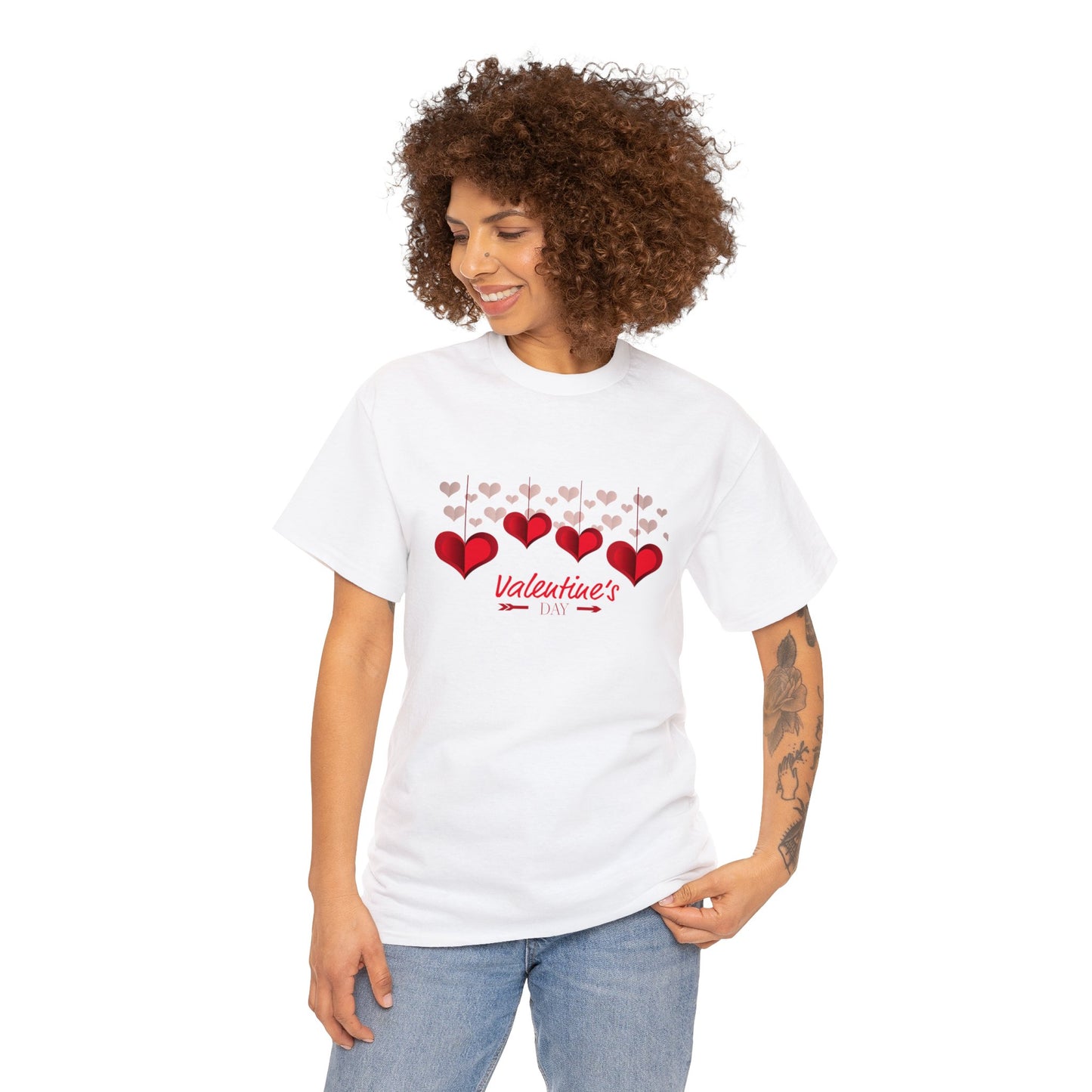 Unisex Heavy Cotton Tee Adult/Teen Valentines Day Activewear