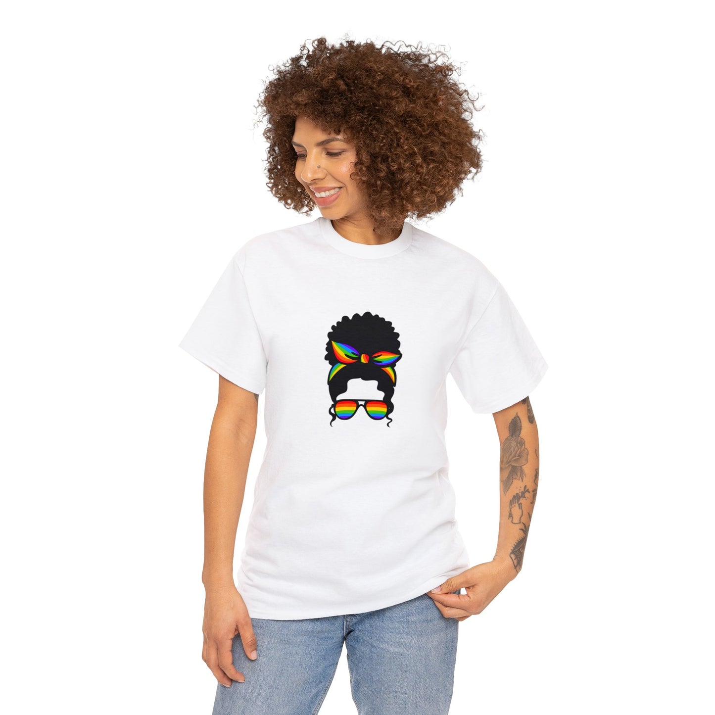 Unisex Heavy Cotton Tee Adult/Teen Activewear Comes In Various Colors