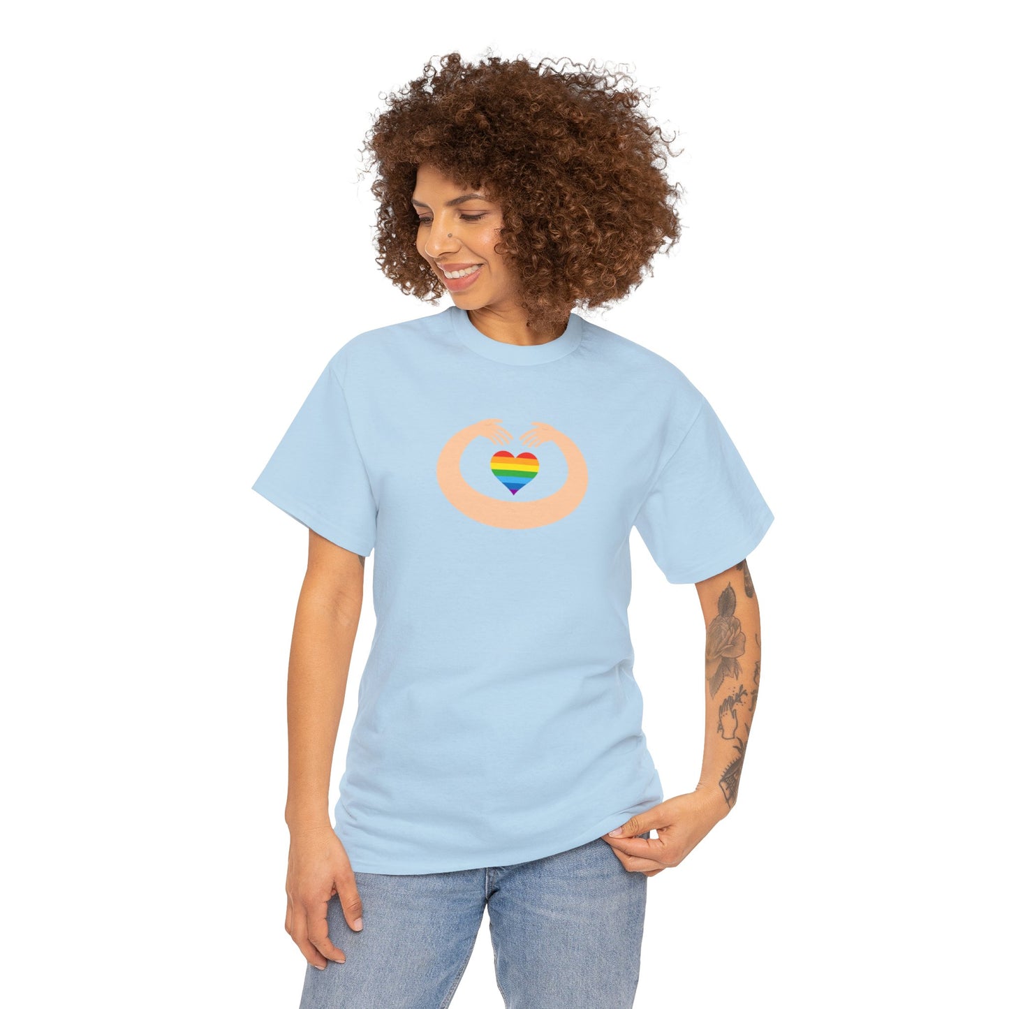 Unisex Heavy Cotton Tee  Adult/Teen Activewear Great Quality Low Prices Most Tees Under 12$ Comes In Many Colors LGBTQ