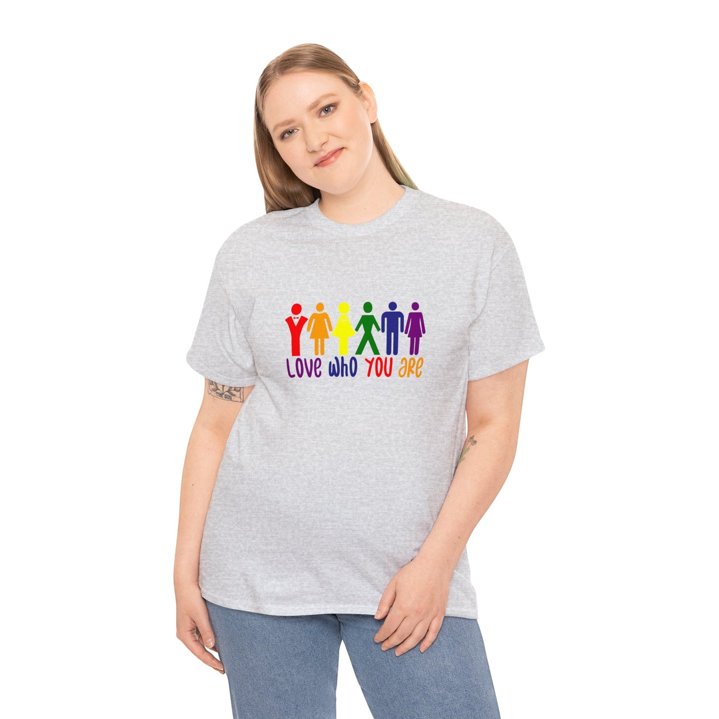 Unisex Heavy Cotton Tee Adult/Teen Activewear Comes In Various Colors