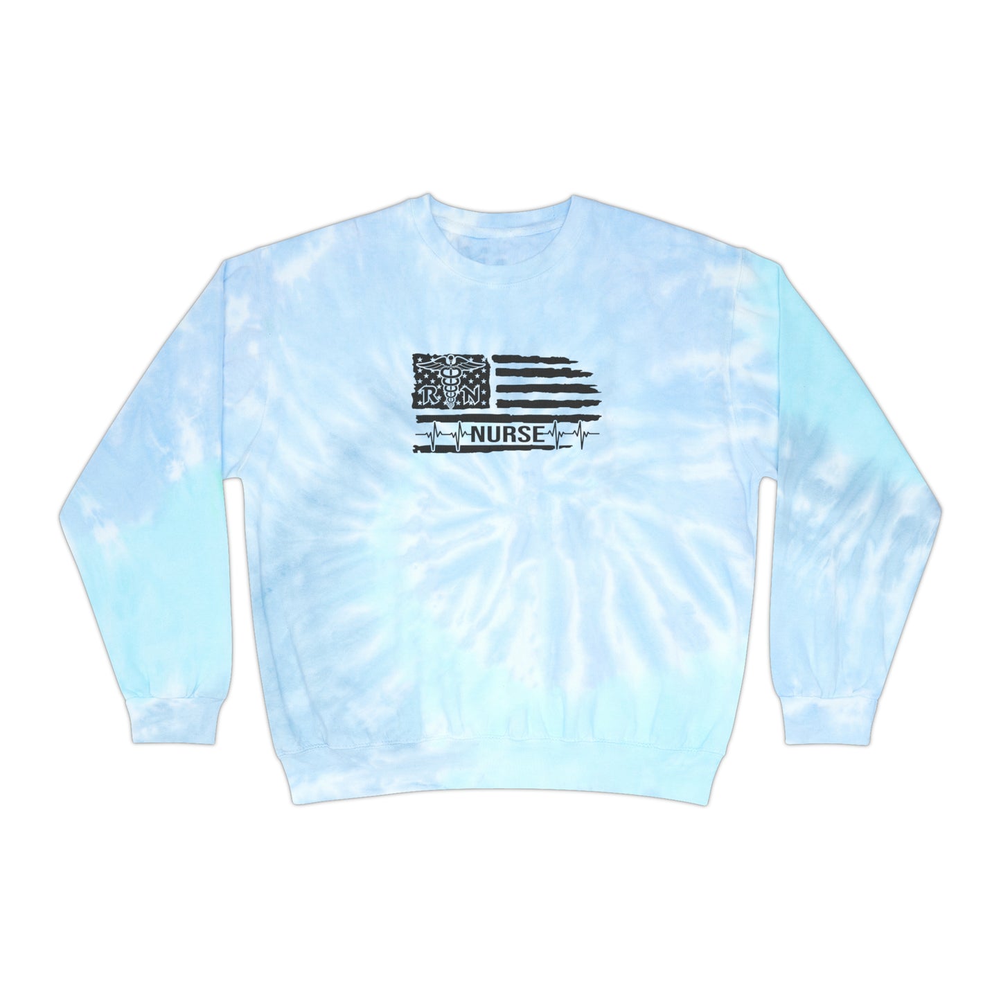 Unisex Tie-Dye Sweatshirt Adult Activewear