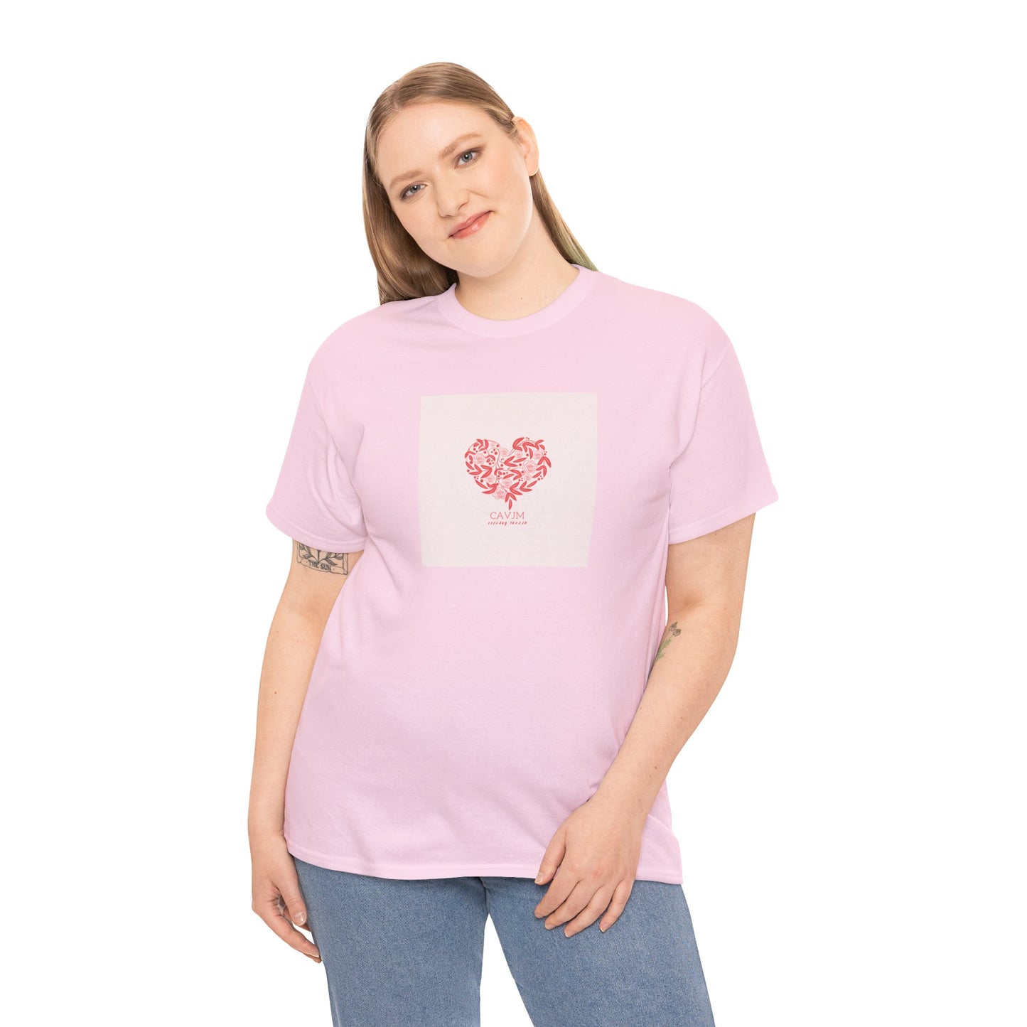 Unisex Heavy Cotton Tee Adult/Teen Activewear Good Quality Material Comes In Many Colors