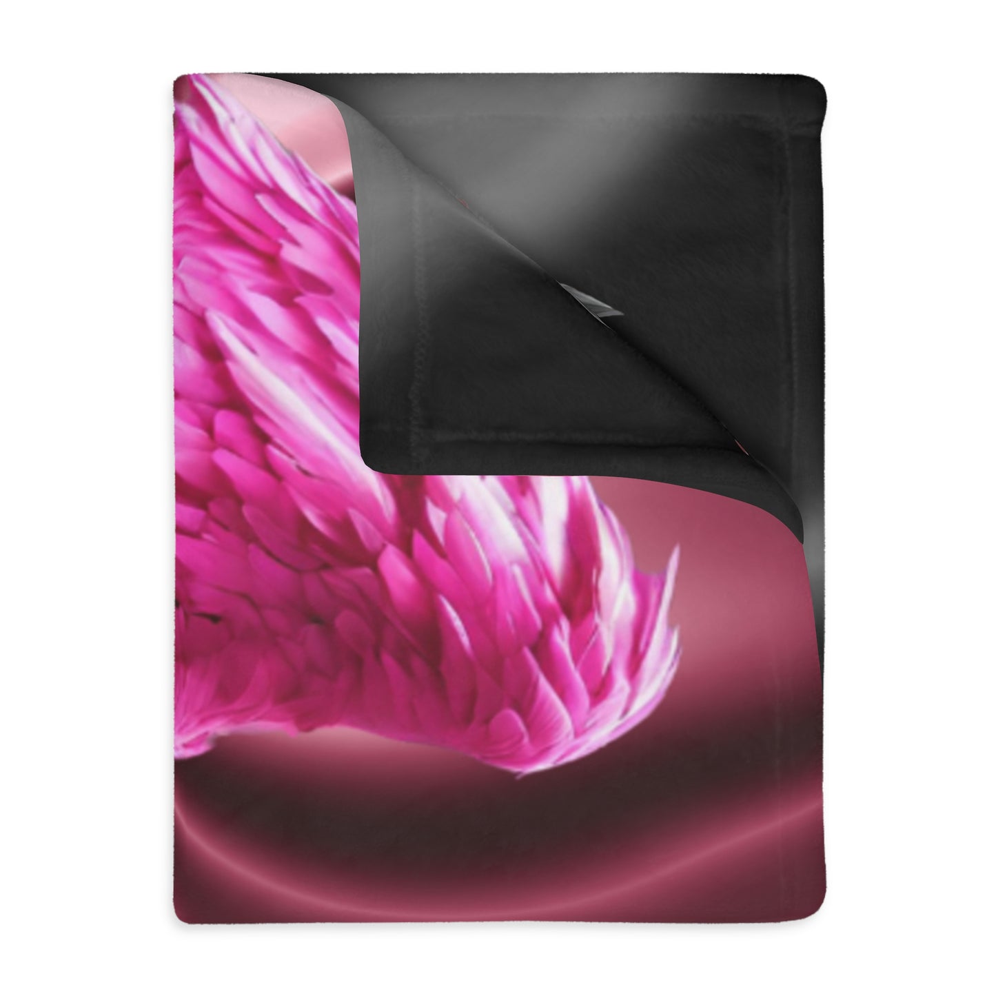 Velveteen Microfiber Blanket (Two-sided print) Good And Evil Two Blankets In One Adult Accessories