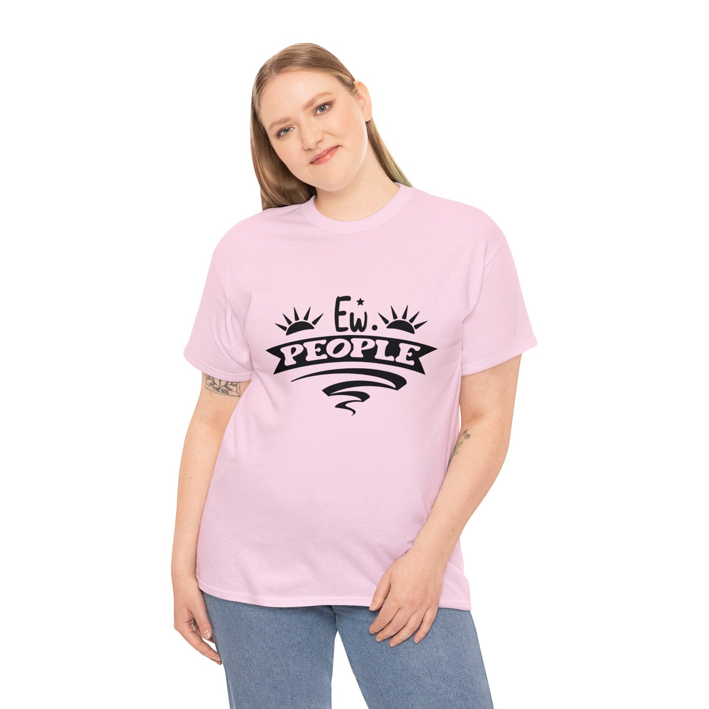 Unisex Heavy Cotton Tee Adult/Teen Activewear Comes In Various Colors