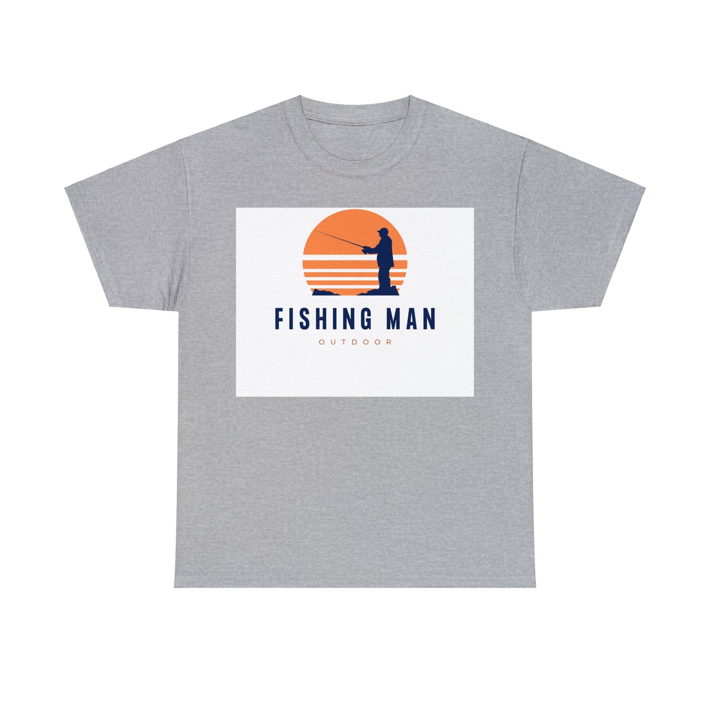 Unisex Heavy Cotton Tee Activewear Adult For That Fishing Man or Woman Fishing Lover Shirt Comes In Many Colors