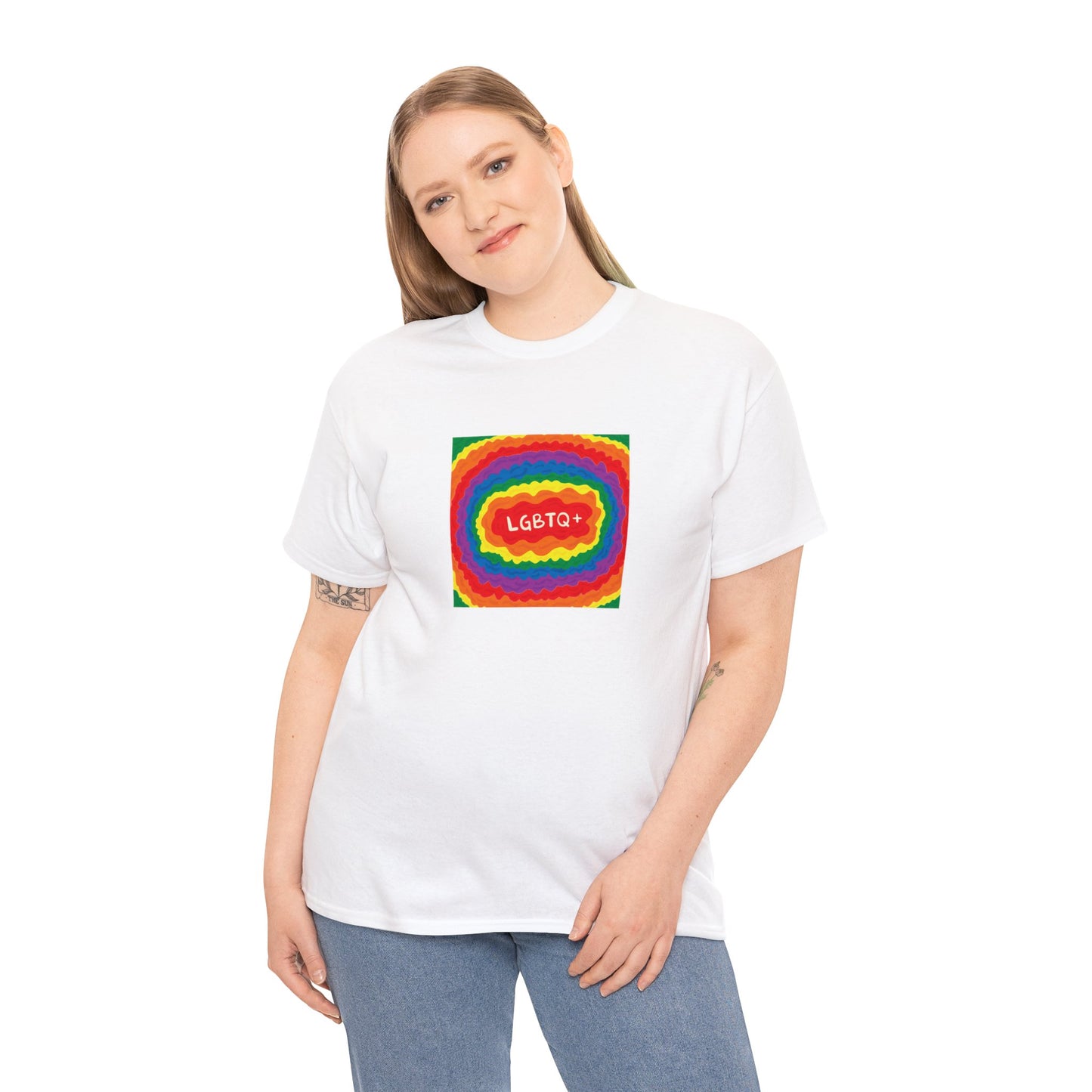 Unisex Heavy Cotton Tee Adult/Teen Activewear Comes In Many Colors