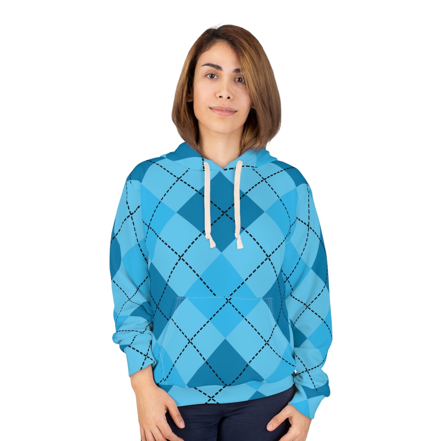 Unisex Pullover Hoodie (AOP) Adult/Teen Activewear