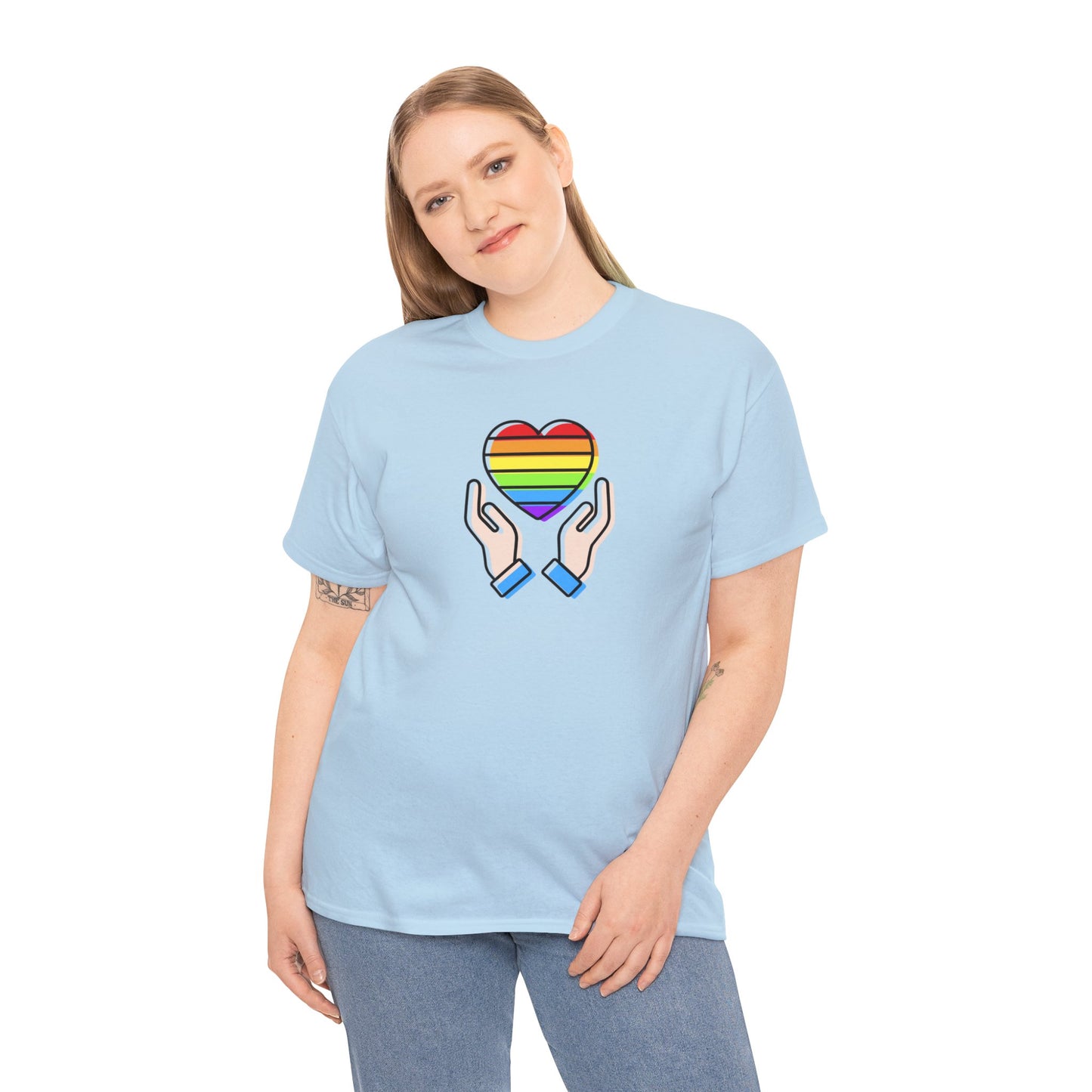 Unisex Heavy Cotton Tee  Adult/Teen Activewear Great Quality Low Prices Most Tees Under 12$ Comes In Many Colors LGBTQ