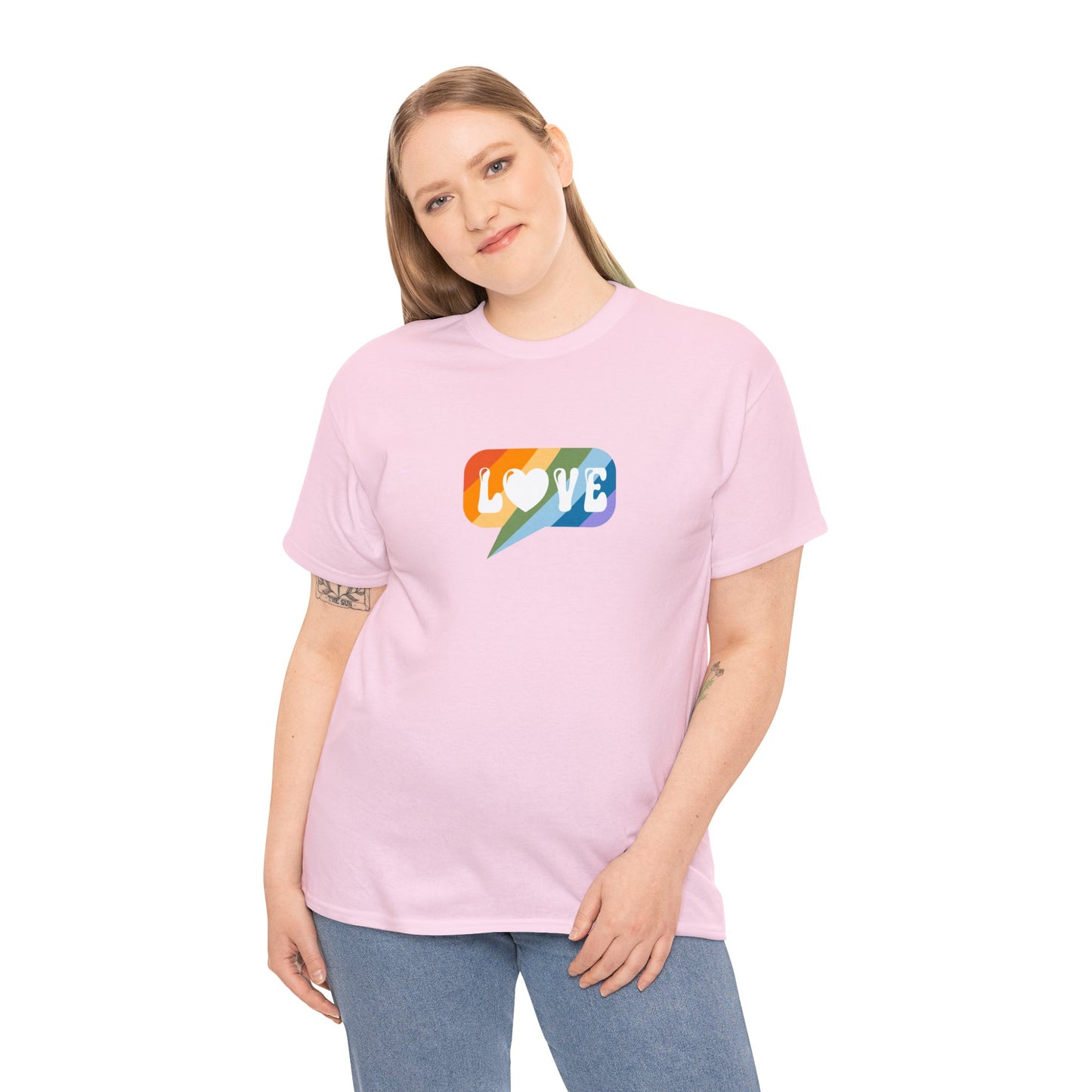 Unisex Heavy Cotton Tee Adult/Teen Activewear Comes In Various Colors