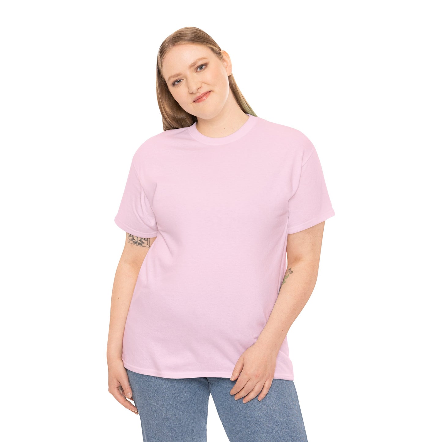 Unisex Heavy Cotton Tee Design Is On Back Adult/Teen Activewear Comes In Various Colors