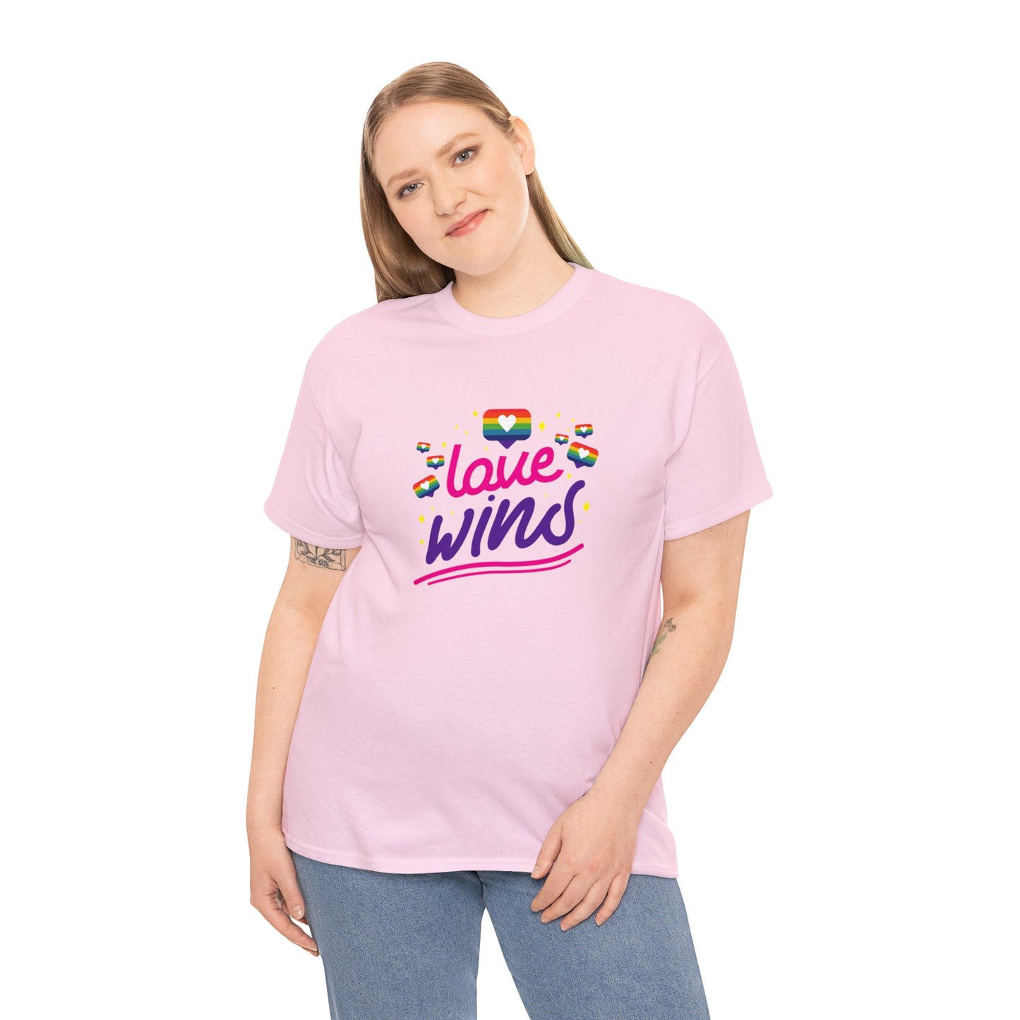 Unisex Heavy Cotton Tee Adult/Teen Activewear Comes In Many Colors