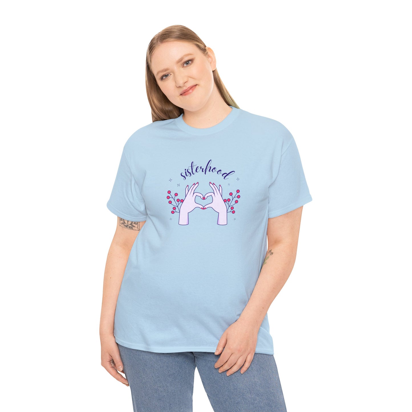 Unisex Heavy Cotton Tee Adult/Teen Activewear Comes In Many Colors