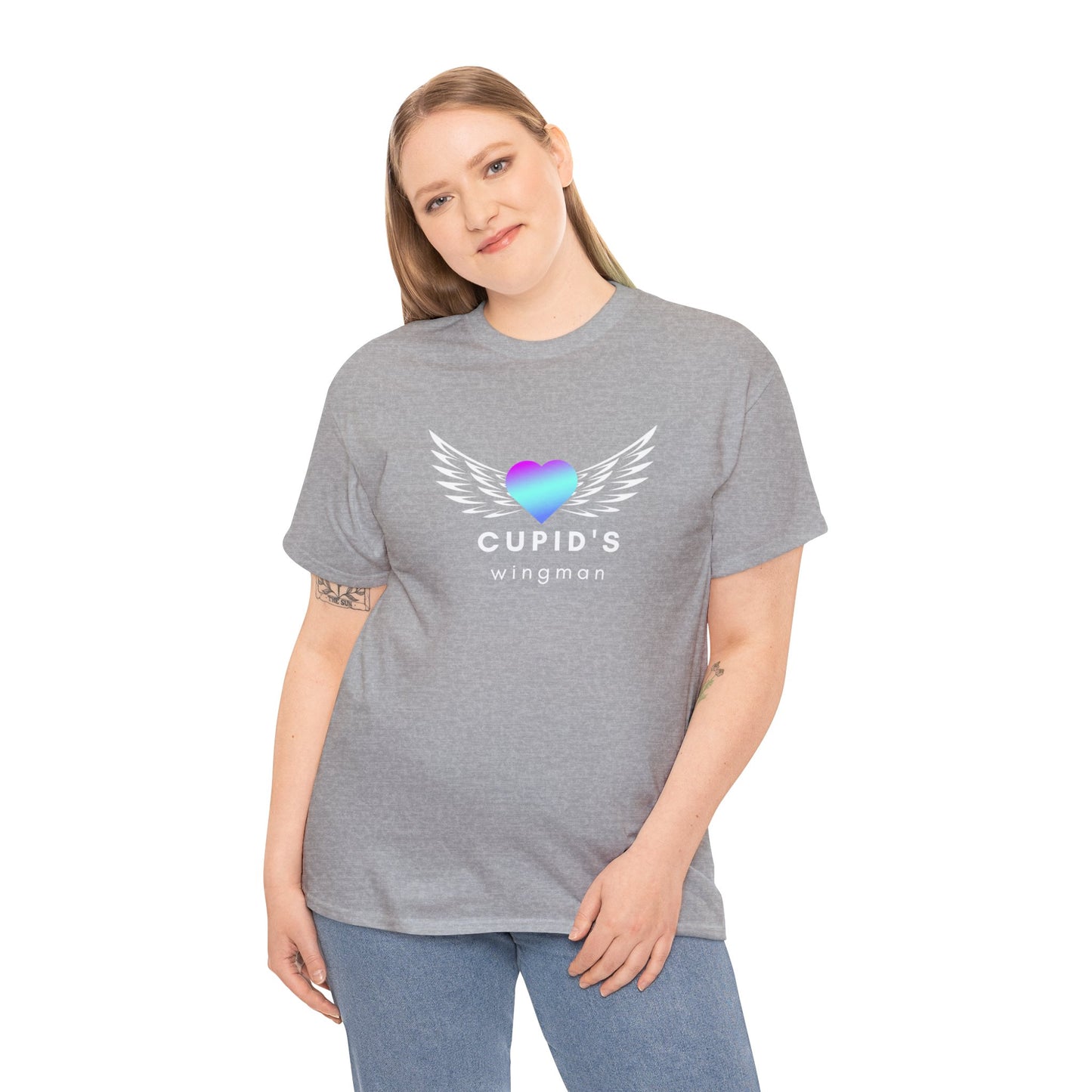 Unisex Heavy Cotton Tee Adult/Teen Activewear Comes In Various Colors