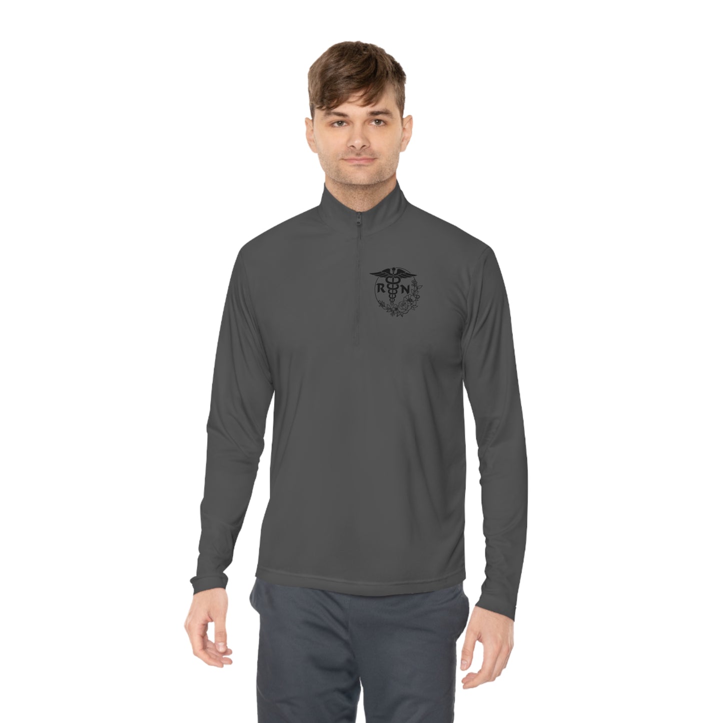 Unisex Quarter-Zip Pullover Adult Activewear