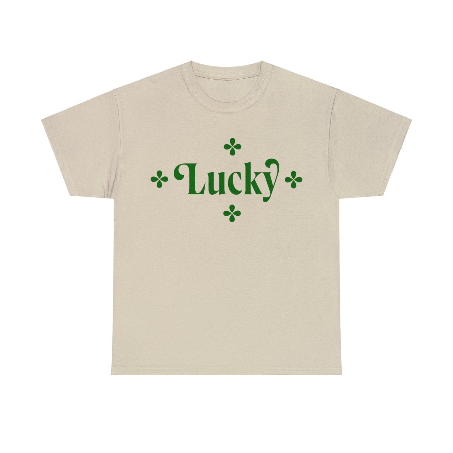 Unisex Heavy Cotton Tee Adult/Teen Activewear Lucky