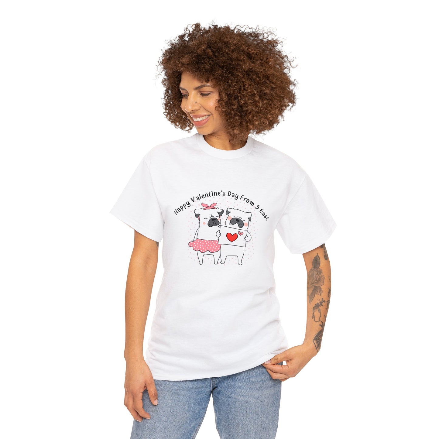 Unisex Heavy Cotton Tee 5 East Nurses Valentines Day