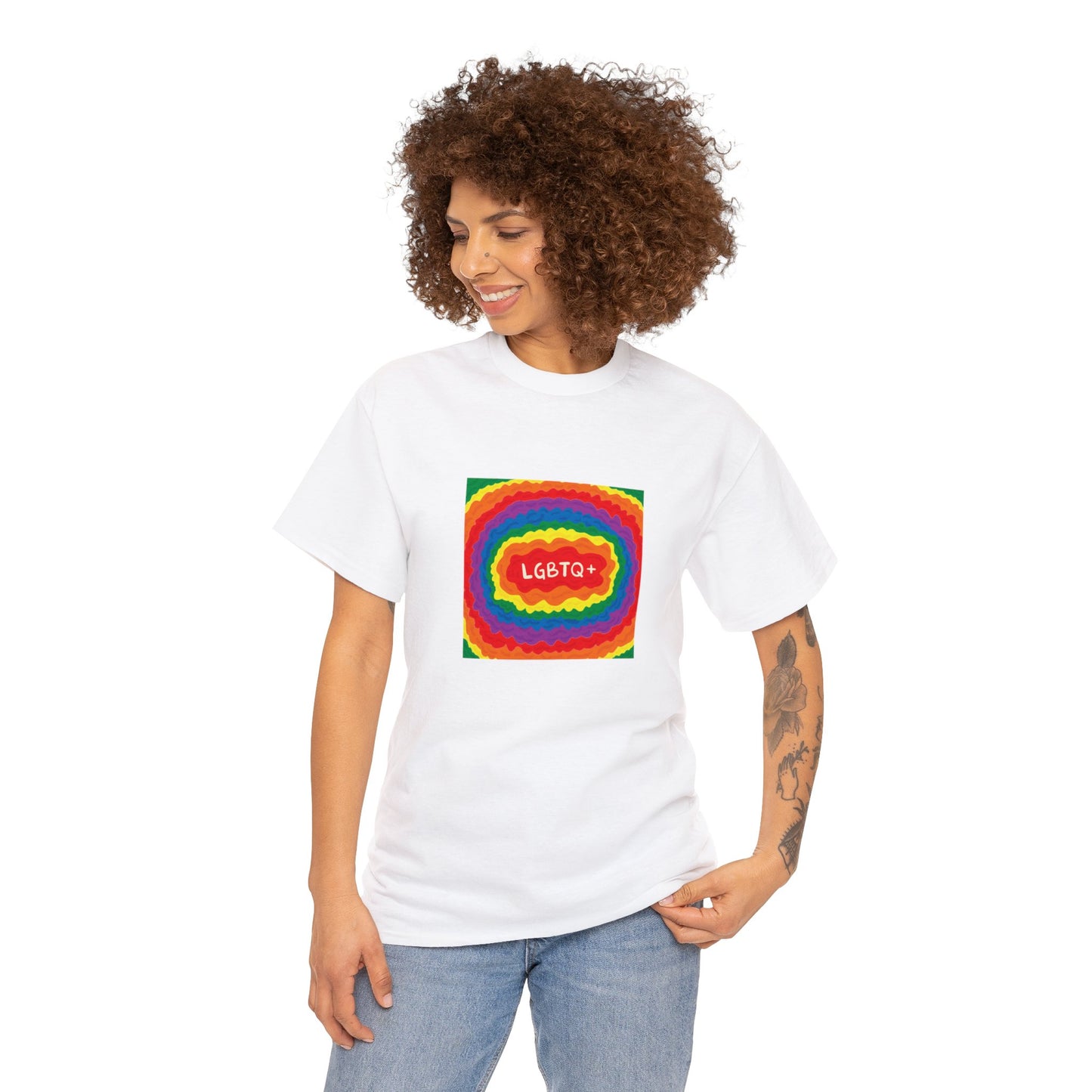 Unisex Heavy Cotton Tee Adult/Teen Activewear Comes In Various Colors