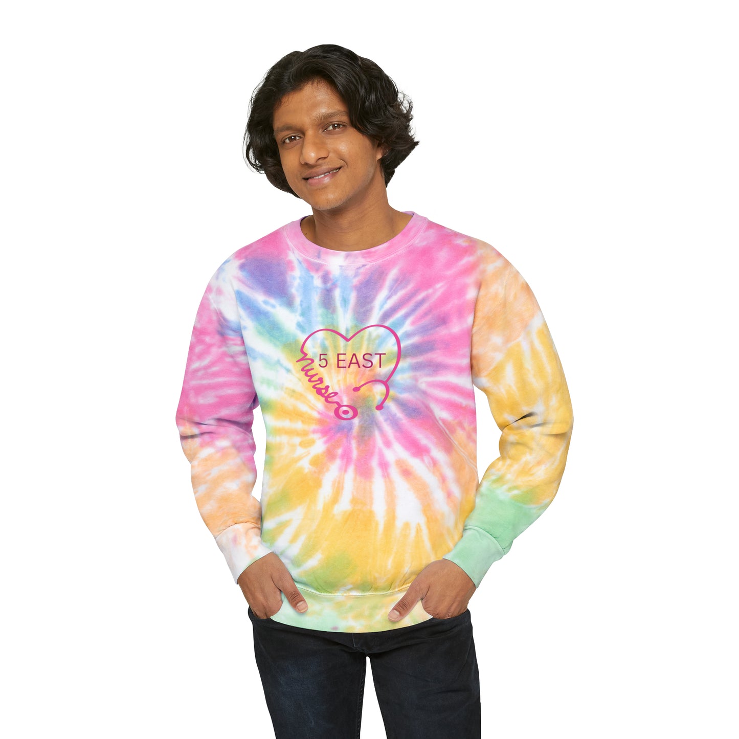 Unisex Tie-Dye Sweatshirt 5 East Nurses