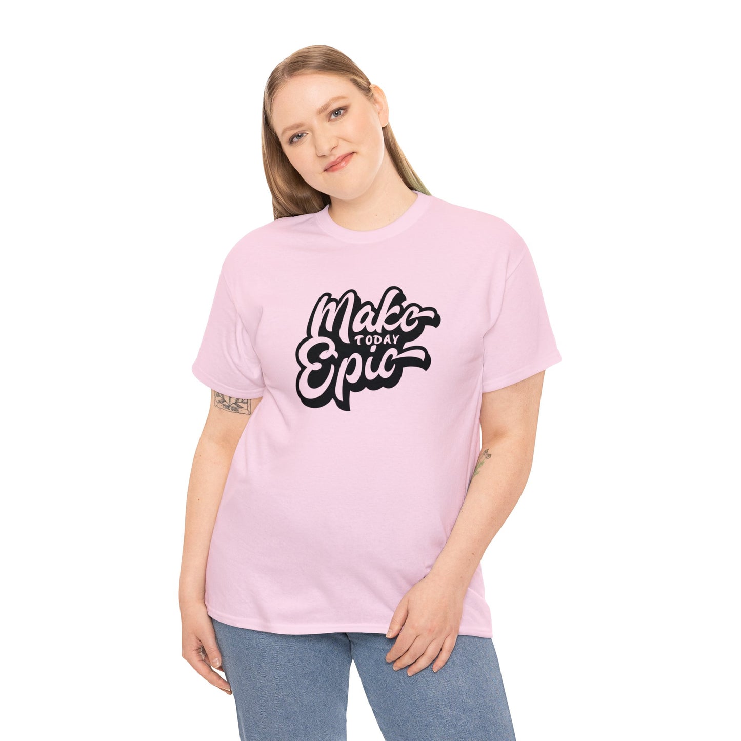 Unisex Heavy Cotton Tee Adult/Teen Activewear Shirt Comes In Many Colors