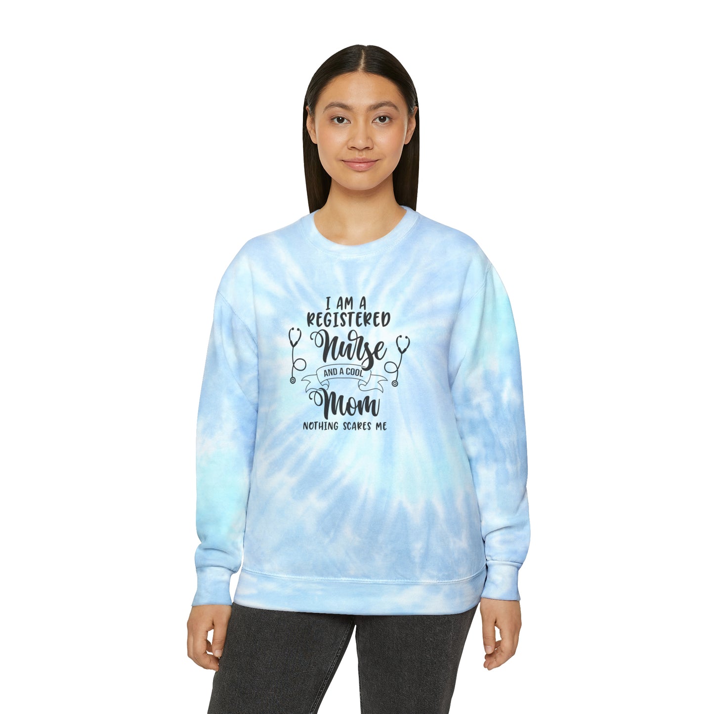 Unisex Tie-Dye Sweatshirt Adult Activewear