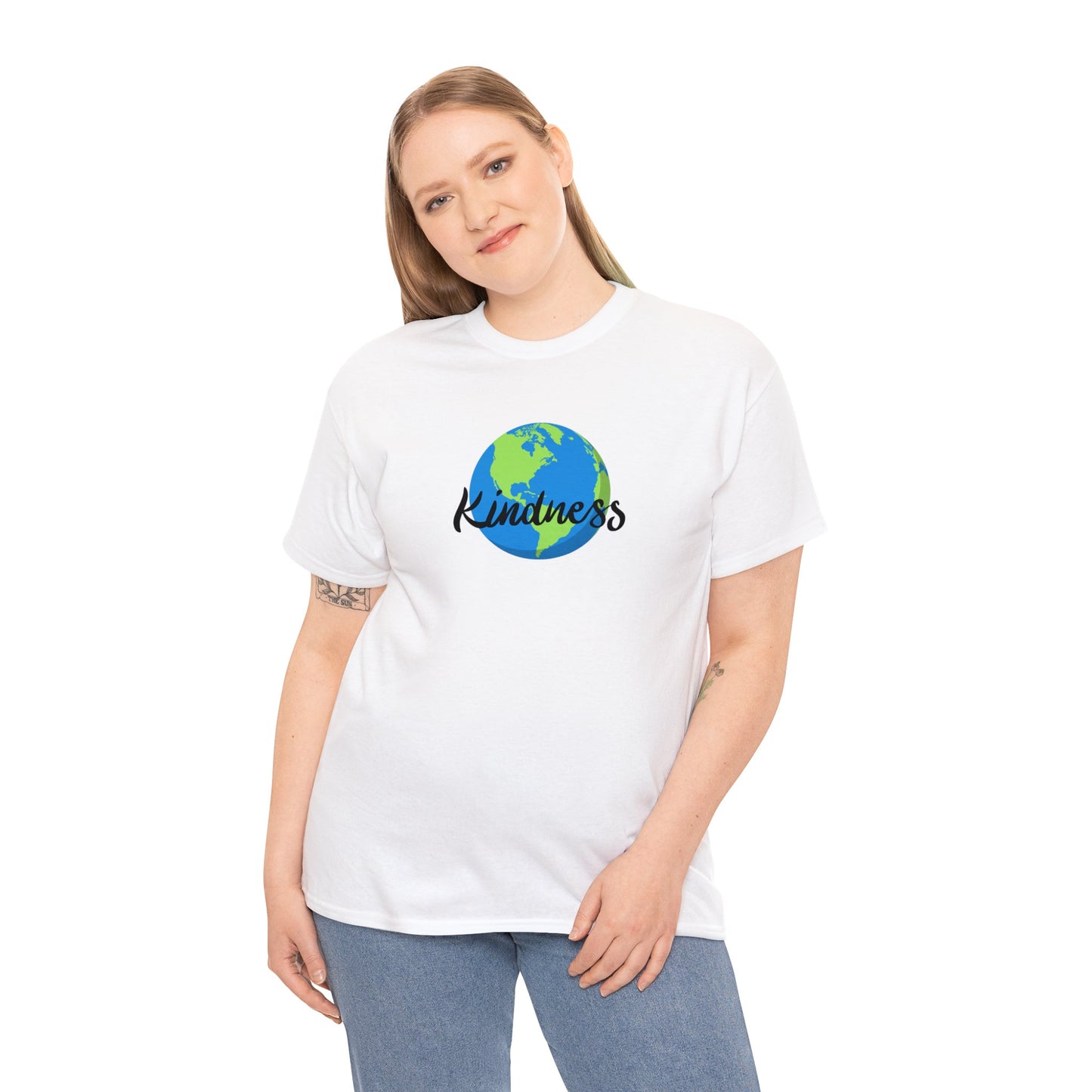 Unisex Heavy Cotton Tee Adult/Teen Activewear Shirt Comes In Many Colors