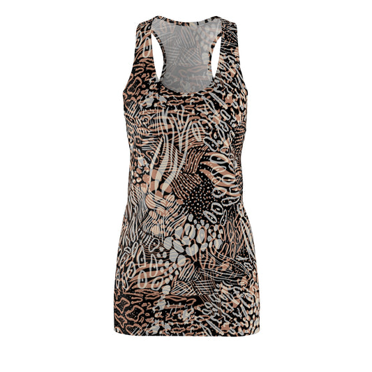 Women's Cut & Sew Racerback Dress (AOP)