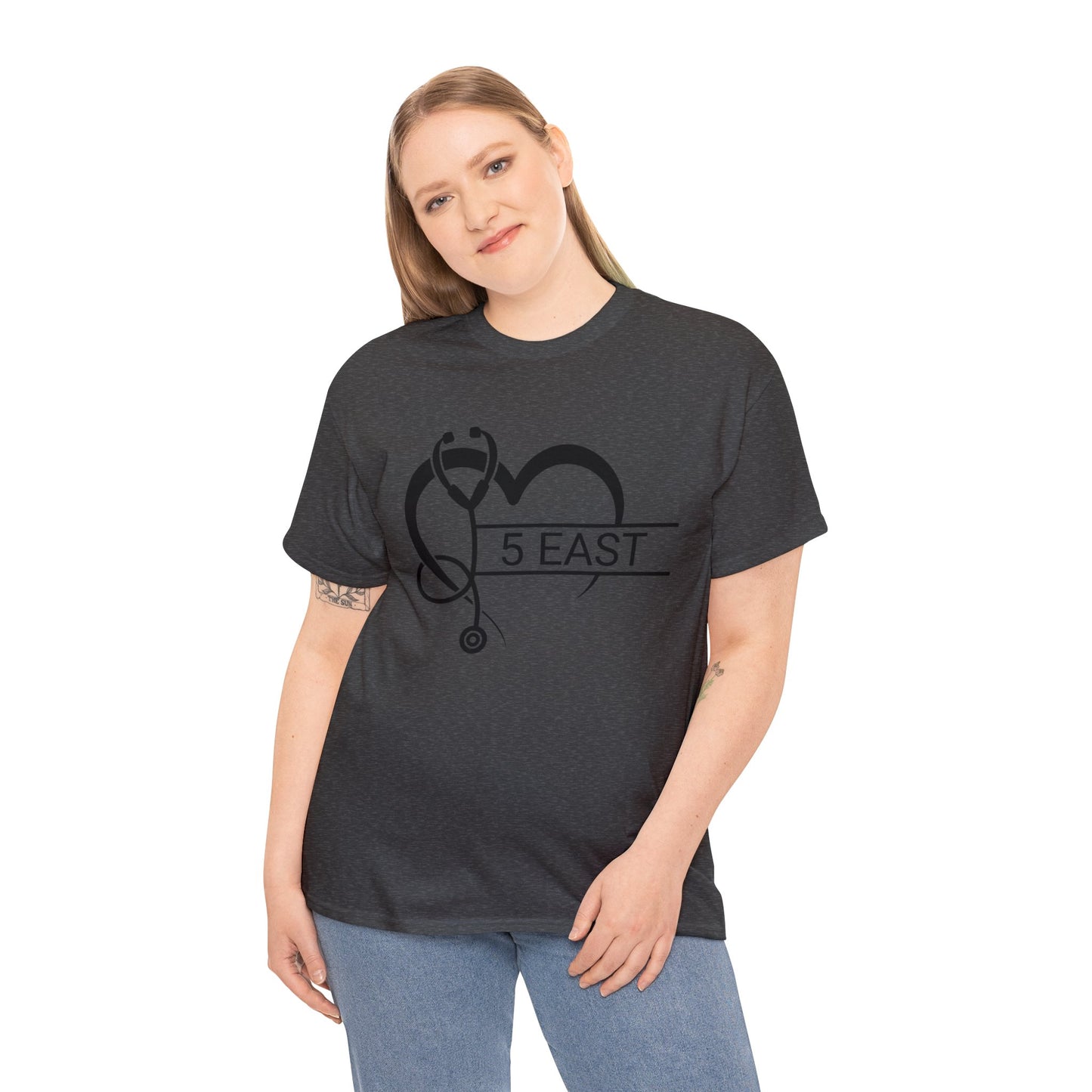 Unisex Heavy Cotton Tee  Adult Activewear Available In A Couple Colors