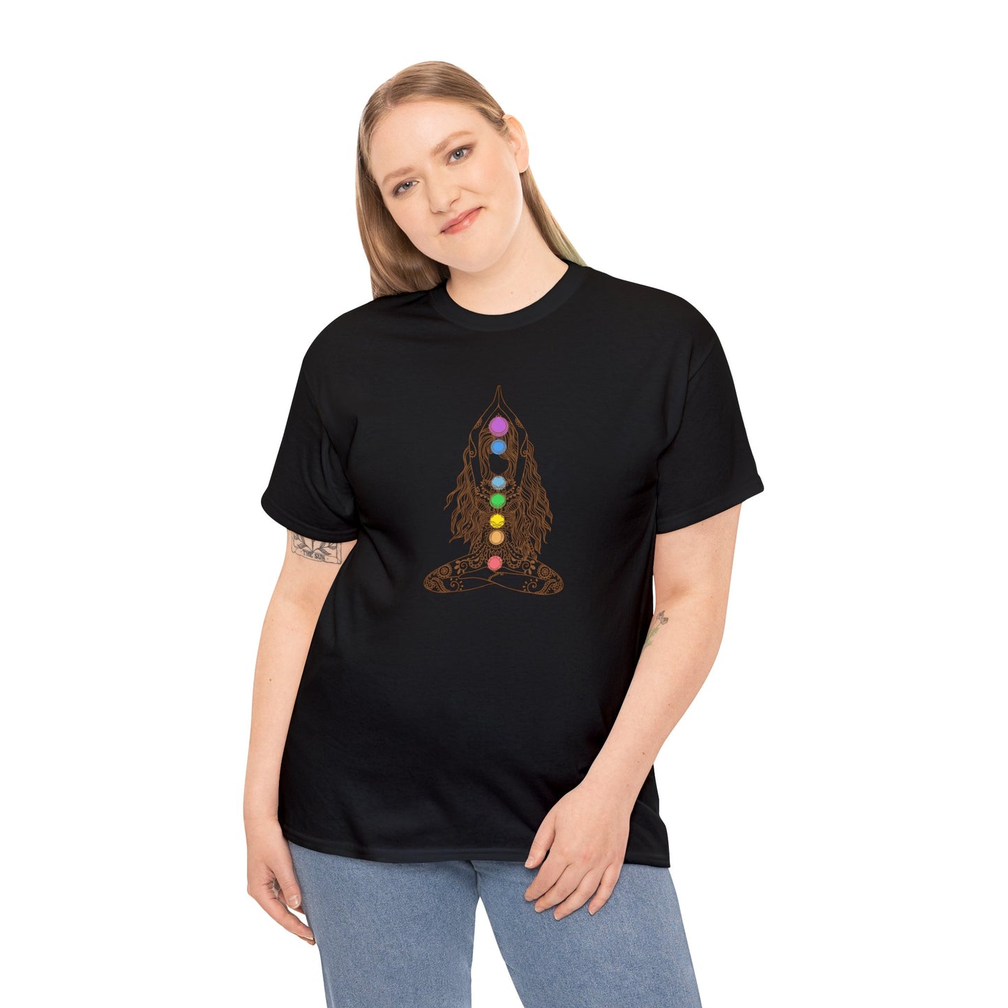 Unisex Heavy Cotton Tee Adult/Teen Activewear Shirt Comes In Many Colors