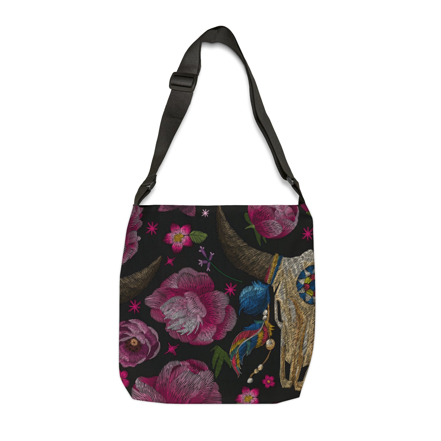 Adjustable Tote Bag (AOP) Two Separate Designs On Each Side Unisex Accessories