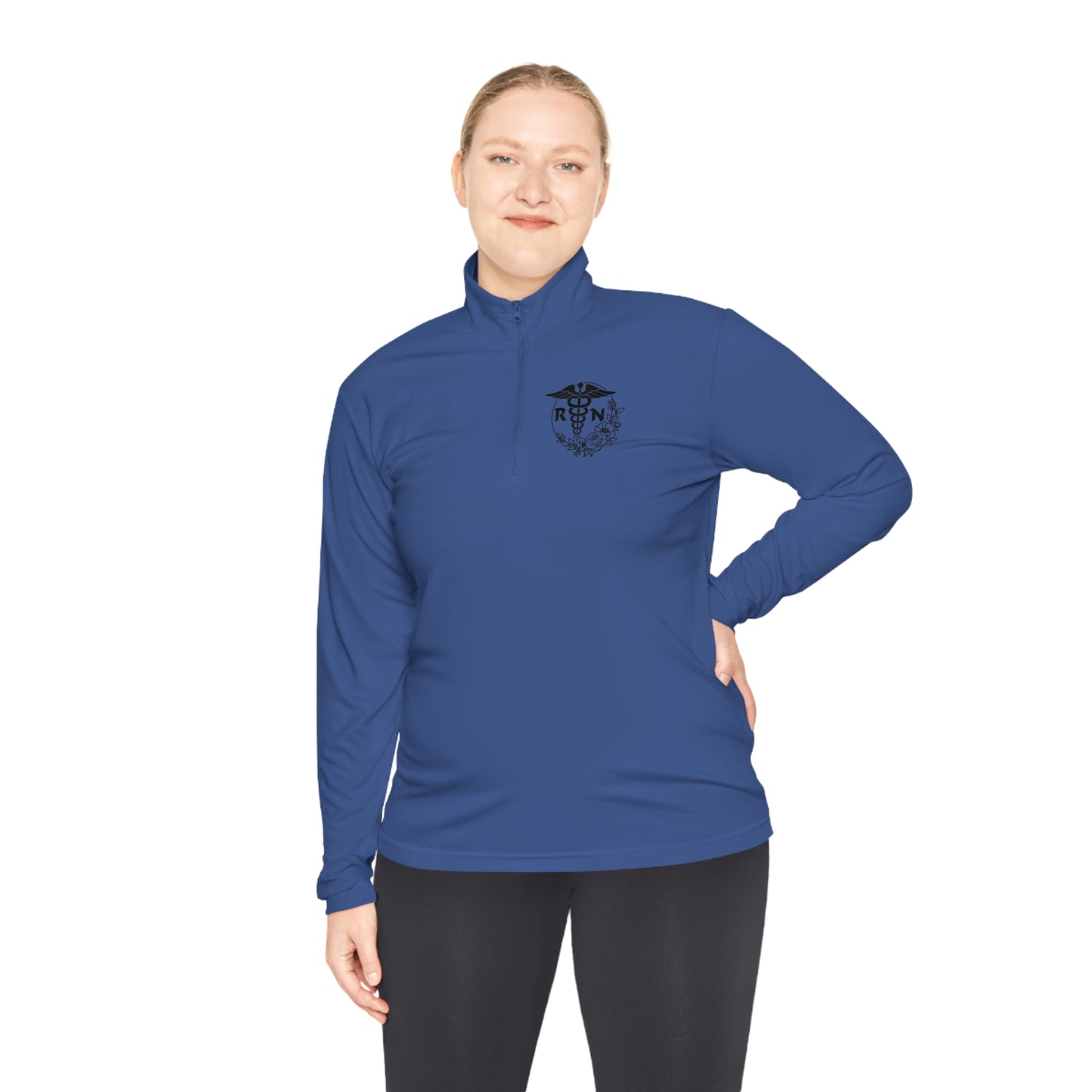 Unisex Quarter-Zip Pullover Adult Activewear