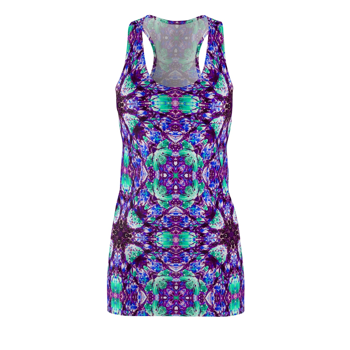 Women's Cut & Sew Racerback Dress (AOP)