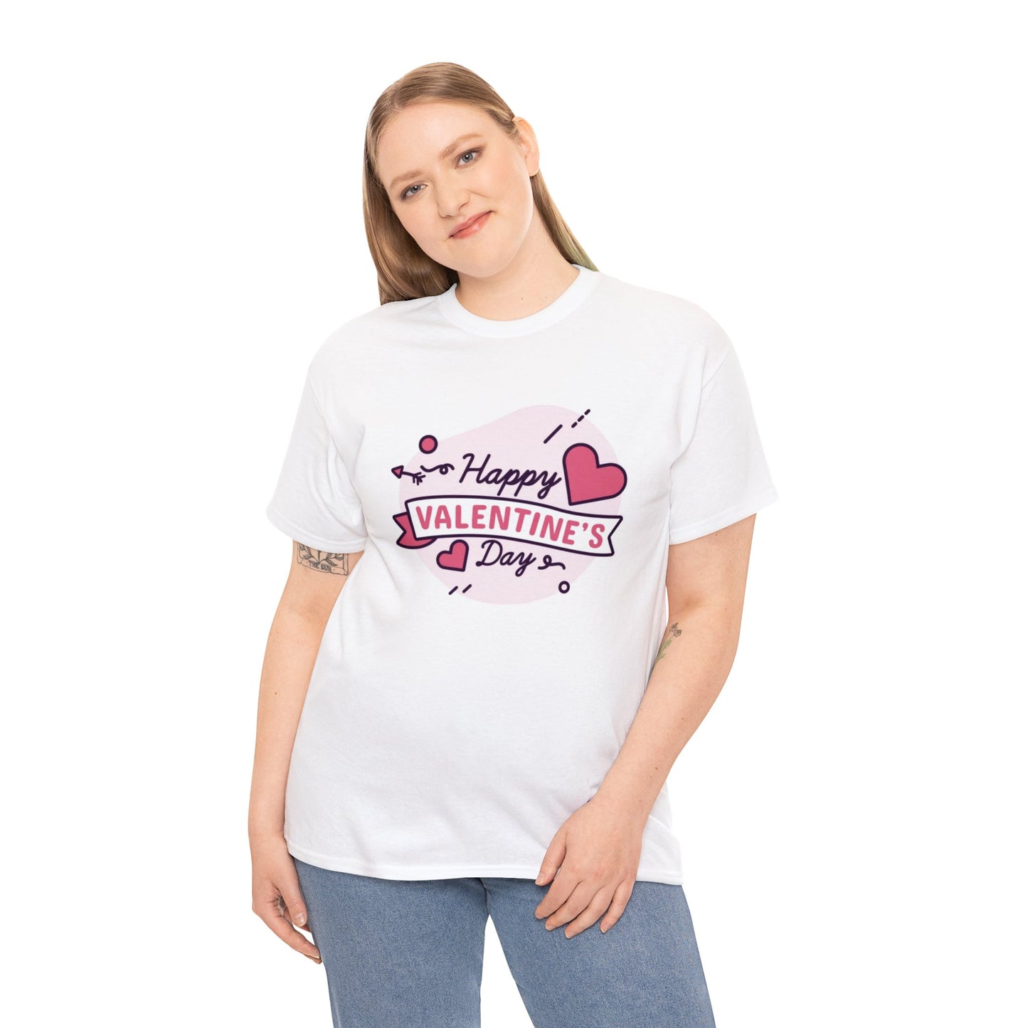 Unisex Heavy Cotton Tee Adult/Teen Valentines Day Activewear