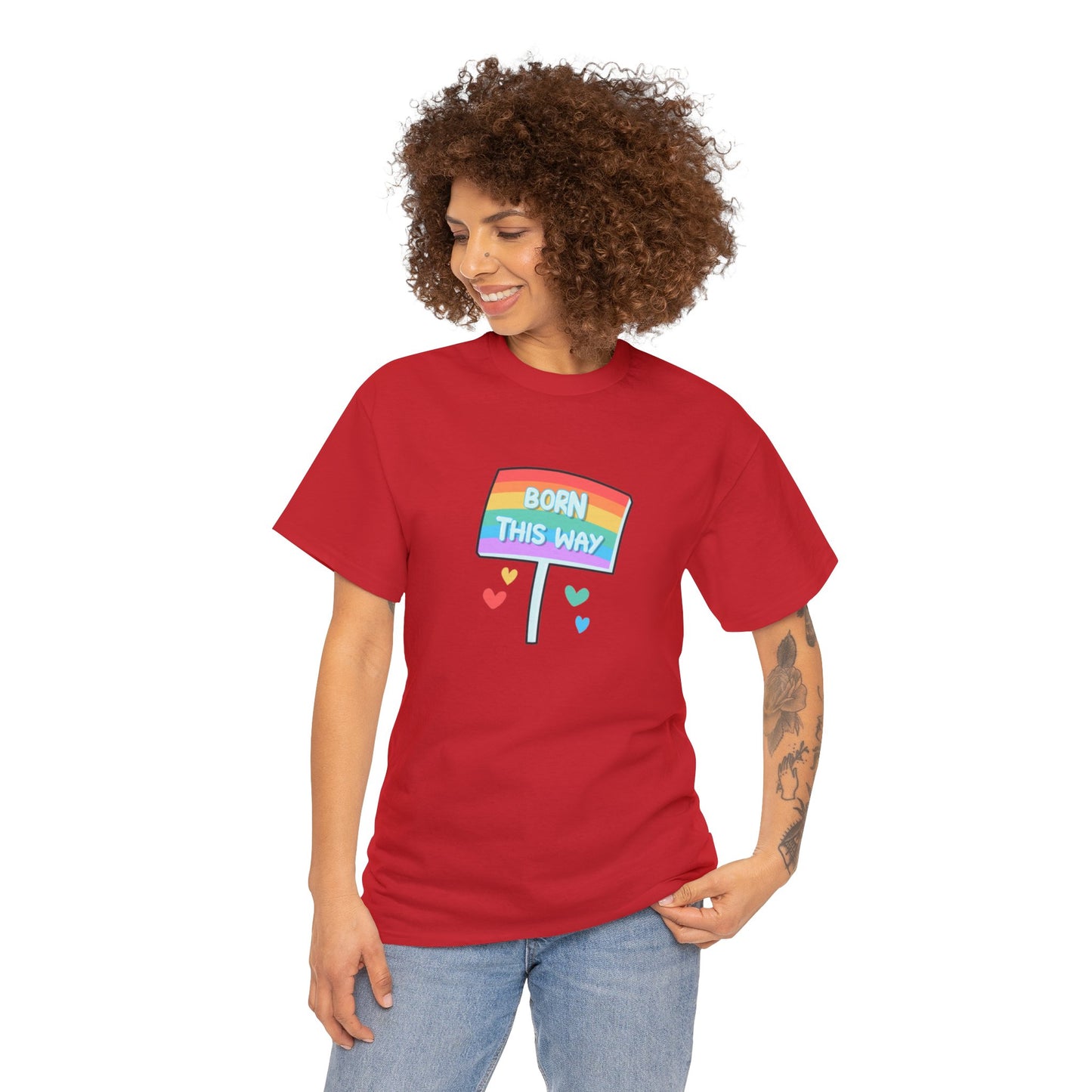 Unisex Heavy Cotton Tee Adult/Teen Activewear Comes In Many Colors