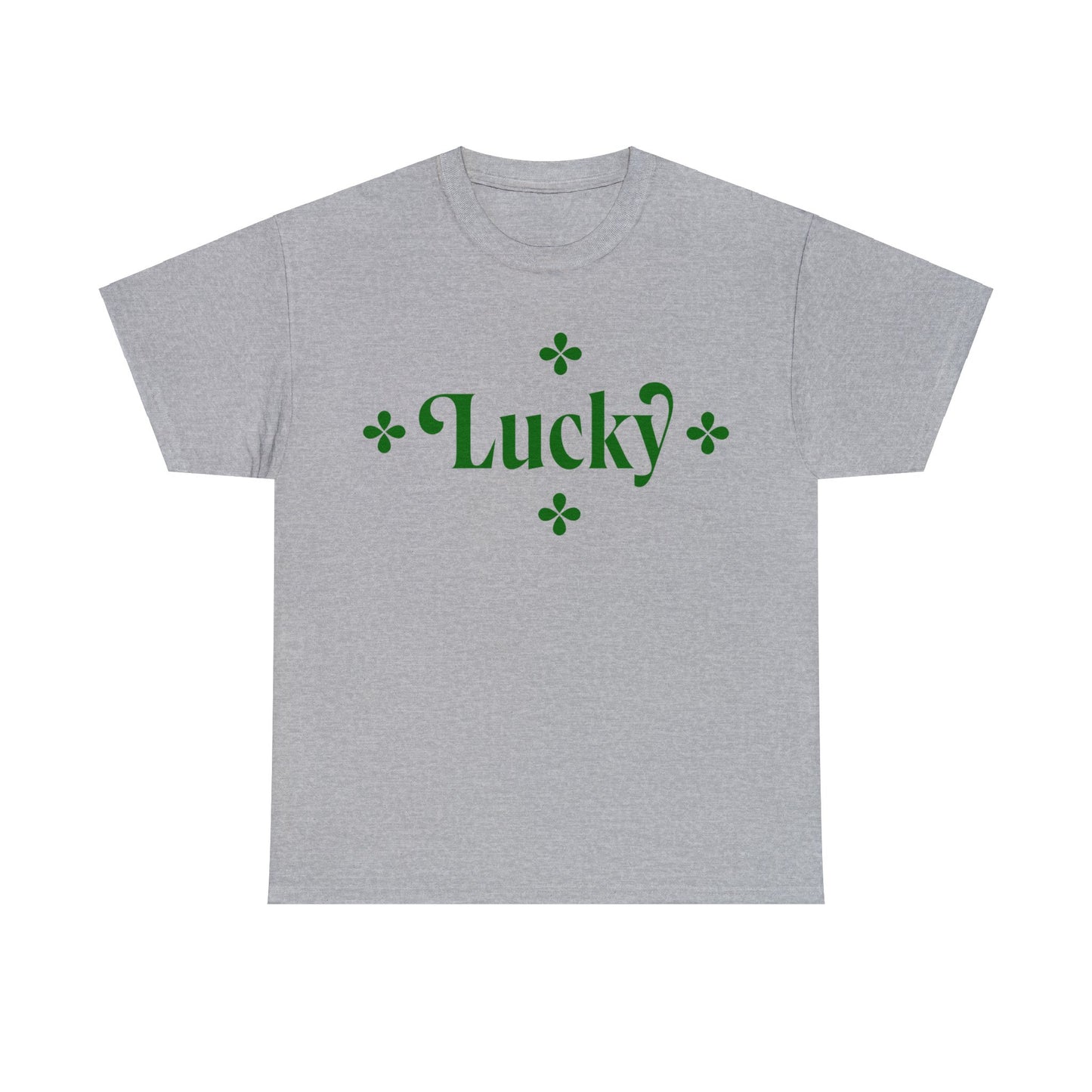 Unisex Heavy Cotton Tee Adult/Teen Activewear Lucky