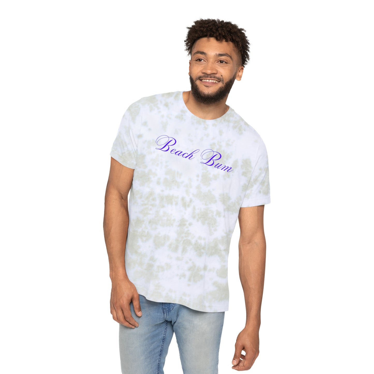 Unisex FWD Fashion Tie-Dyed T-Shirt Beach Bum Activewear Adult