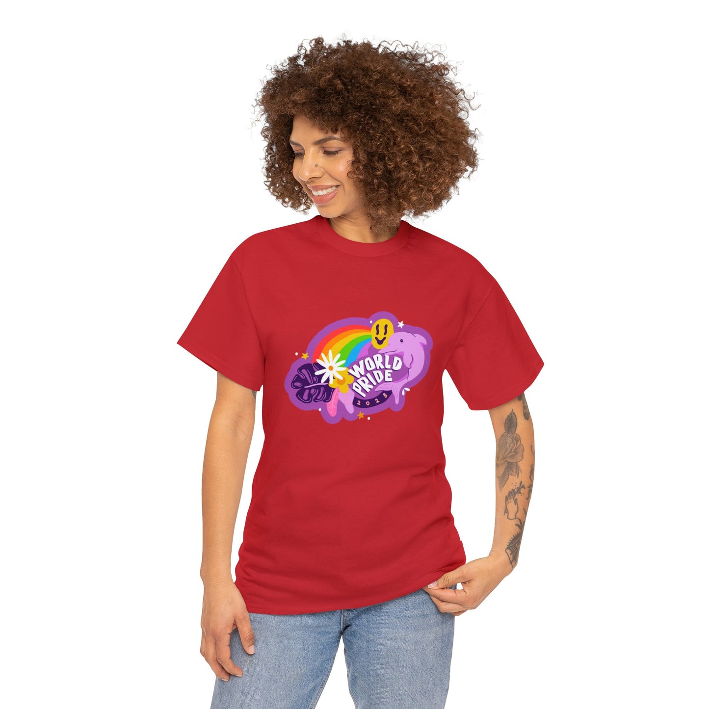 Unisex Heavy Cotton Tee Adult/Teen Activewear Comes In Many Colors