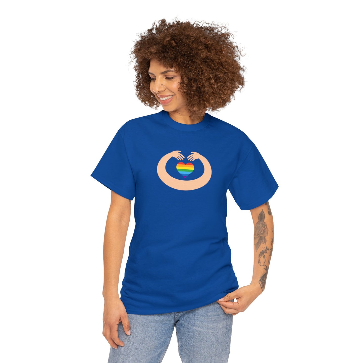 Unisex Heavy Cotton Tee  Adult/Teen Activewear Great Quality Low Prices Most Tees Under 12$ Comes In Many Colors LGBTQ