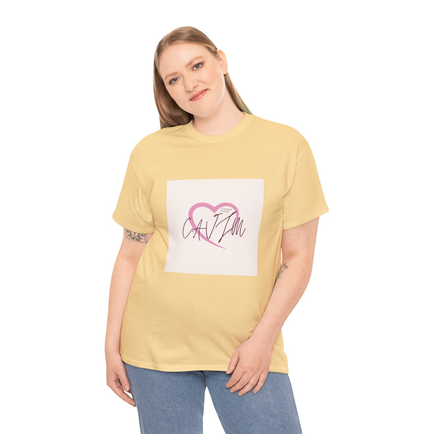 Unisex Heavy Cotton Tee Adult/Teen Activewear Shirt Comes In Many Colors