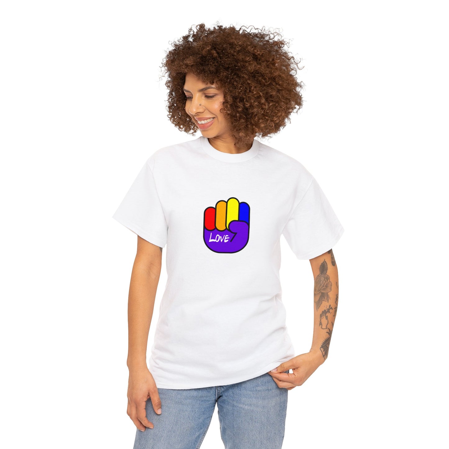 Unisex Heavy Cotton Tee Adult/Teen Activewear Comes In Two Colors