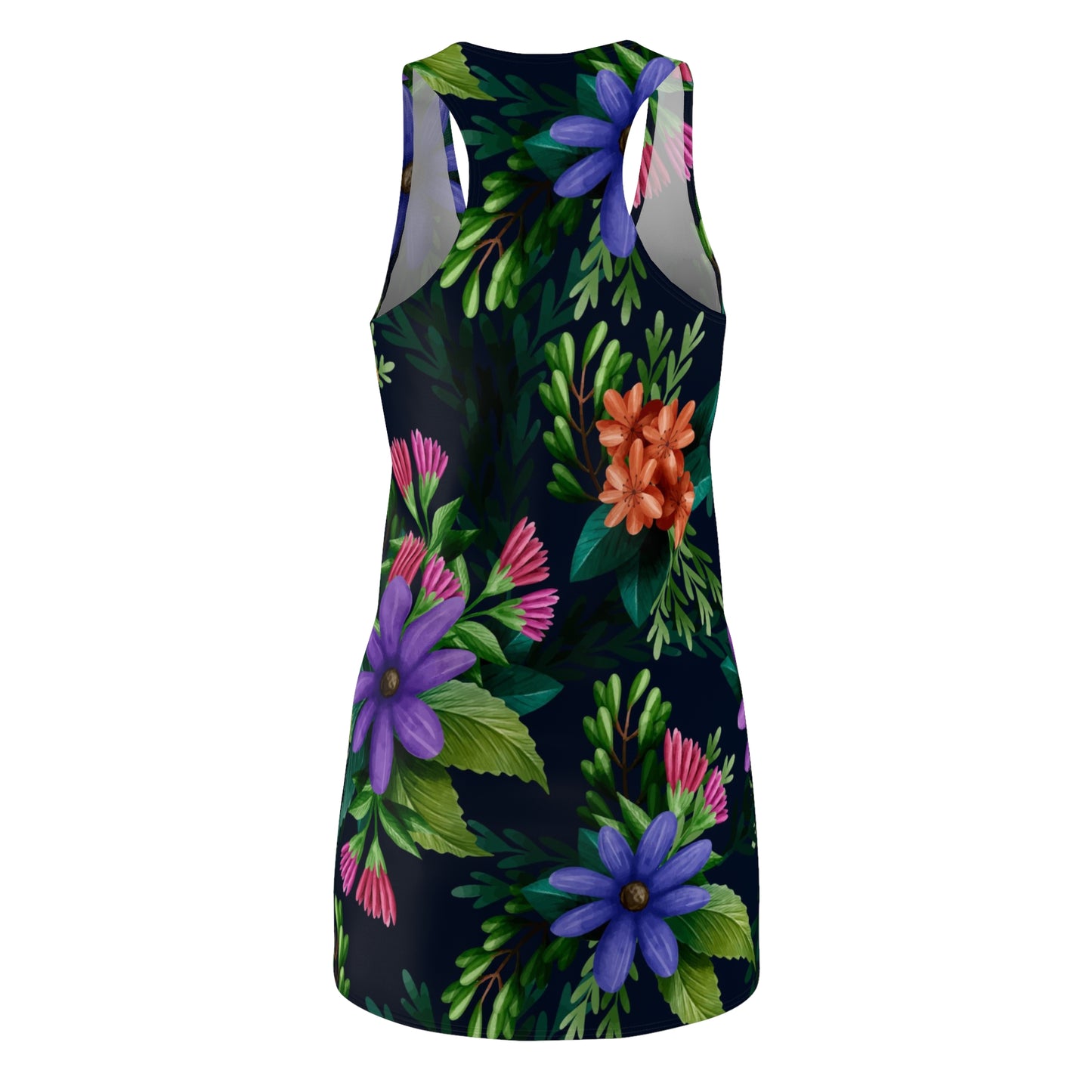 Women's Cut & Sew Racerback Dress (AOP)