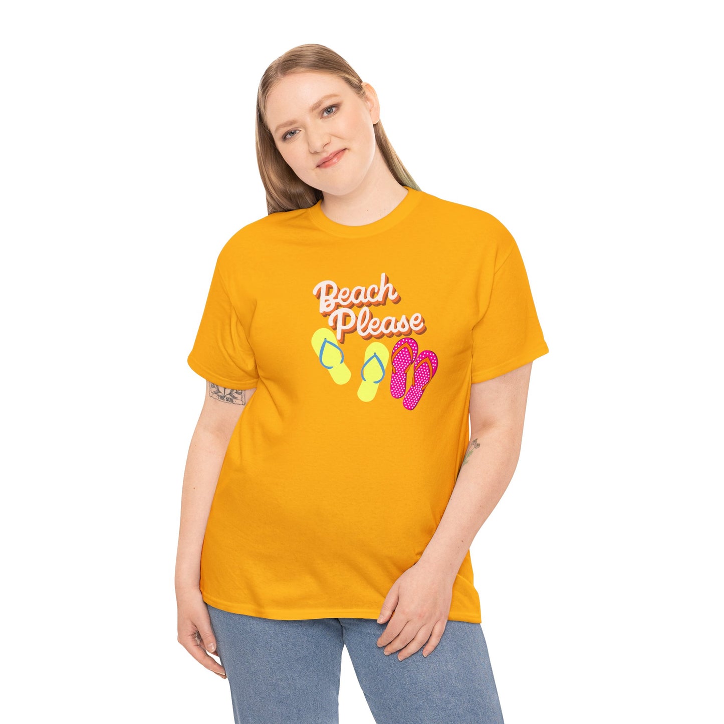 Unisex Heavy Cotton Tee Adult/Teen Activewear Good Quality Material Comes In Many Colors