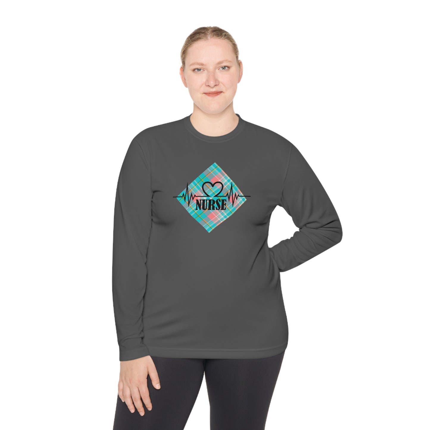 Unisex Lightweight Long Sleeve Tee Adult Activewear Comes In Various Colors