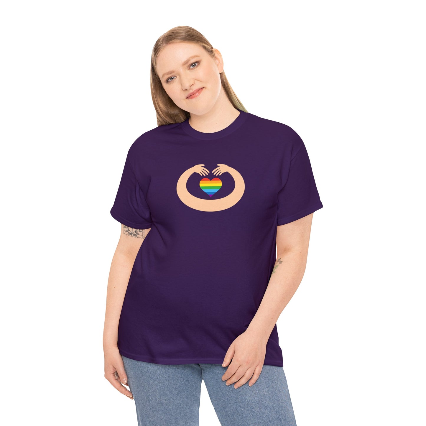 Unisex Heavy Cotton Tee  Adult/Teen Activewear Great Quality Low Prices Most Tees Under 12$ Comes In Many Colors LGBTQ