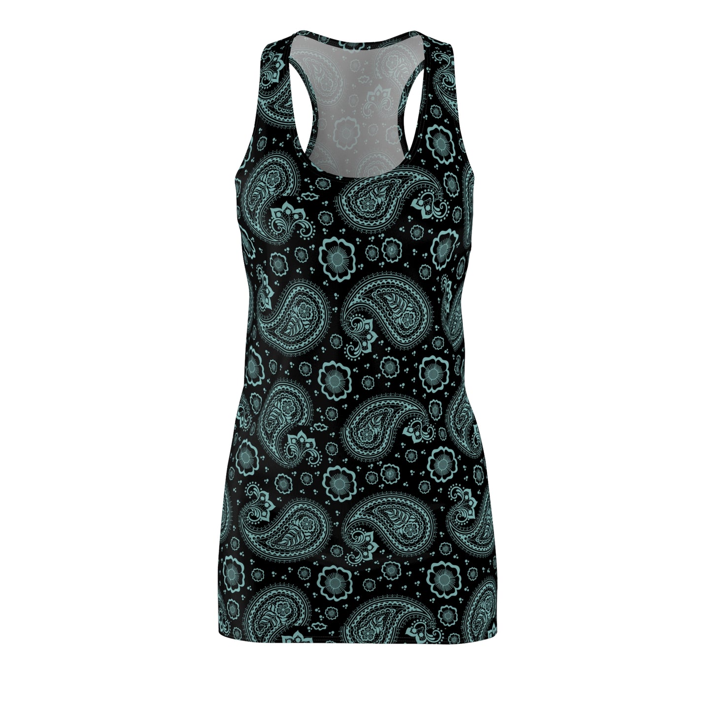 Women's Cut & Sew Racerback Dress (AOP)