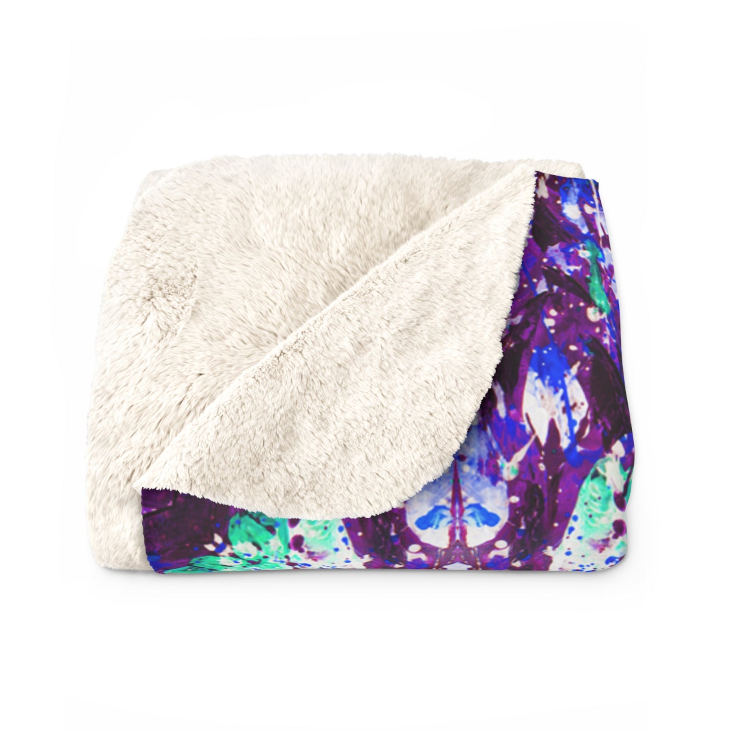 Sherpa Fleece Blanket Make Matching Lamp, Clock, Rug, Candle, Decorative Felt Storage Boxes