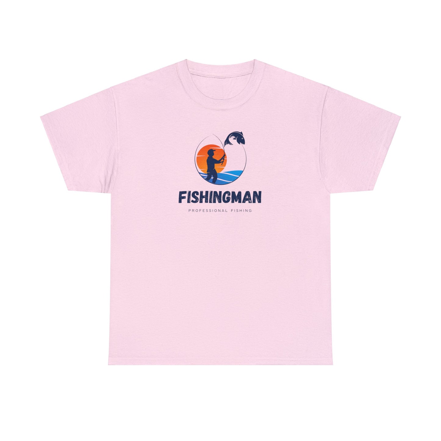 Unisex Heavy Cotton Tee Adult/Teen Activewear For That Fishing Lover